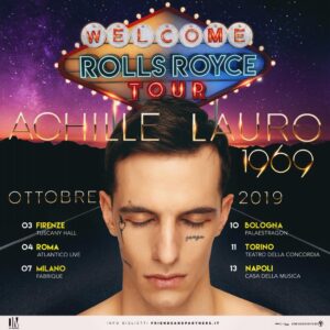 Achille Lauro Rolls Royce Tour