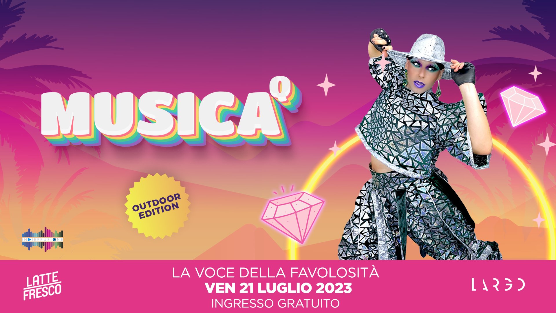 Musica Q – Outdoor Edition, 21 Luglio