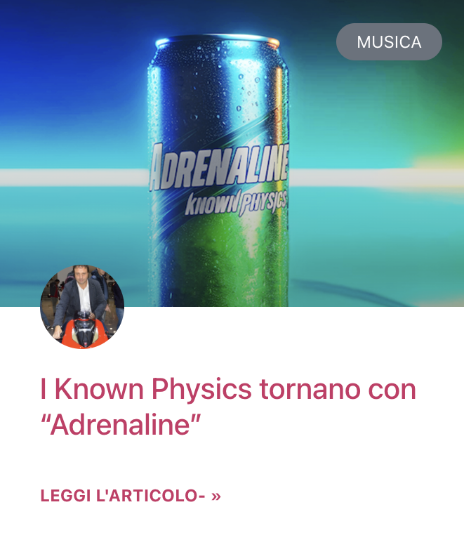 Known Physics Spettacolo